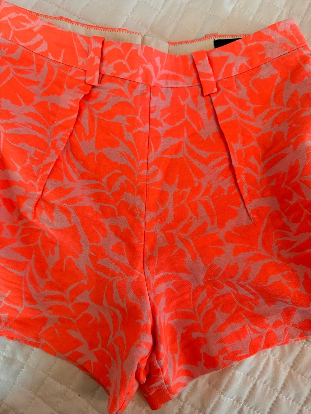 J. Crew High-Waist Bright Pink Shorts Size 00